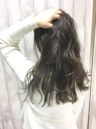ロング カラー boutique misakiのヘアスタイル
