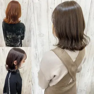 ミディアム カラー マツエク・マツパ reverie【レヴリー】所属・夜23時まで予約🉑 reverieあきらのヘアスタイル