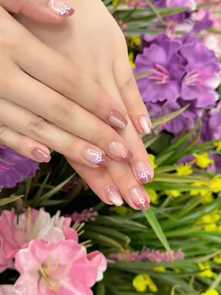 ネイル 🎀Mai 🎀12/22空✩⡱のネイルデザイン