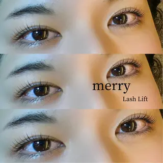 マツエク・マツパ merry Lash Liftのマツエク・マツパデザイン