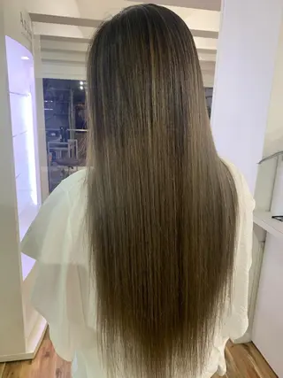 ロング カラー Reb_keiji 👑小倉圭司のヘアスタイル