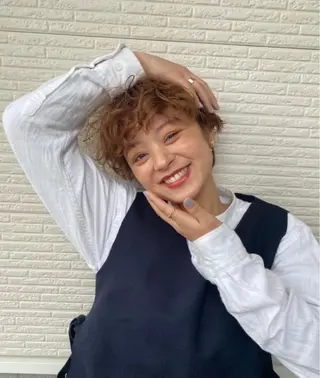 ショート パーマ指名No1 /namiのヘアスタイル