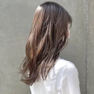 セミロング カラー ヘアアレンジ 【ダメージレス施術】 【透明感】北村 拓也のヘアスタイル