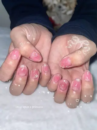 ネイル Once upon a princessシェアサロンL'OM OSAKA所属・Once upon a princessのネイルデザイン