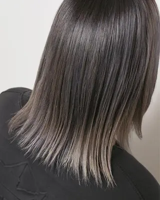 ミディアム カラー 土居 正季のヘアスタイル