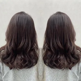 ロング カラー tocca 💜石田愛結💜のヘアスタイル