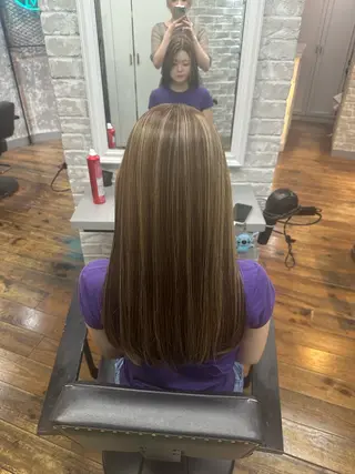 ロング カラー 💙メンズカット😎 🌟みく🤍ྀིのヘアスタイル