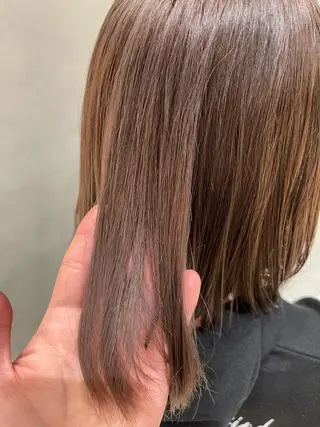 ミディアム カラー 髪質改善専門サロン/ 透明感カラー齊藤謙介のヘアスタイル