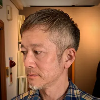 ショート メンズ GLADMAN'S CUT CLUB 立川所属・立川メンズカット/ メンズパーマ💈三上のヘアスタイル