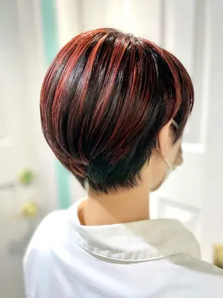 ショート Matina hair所属・原 千景のヘアスタイル