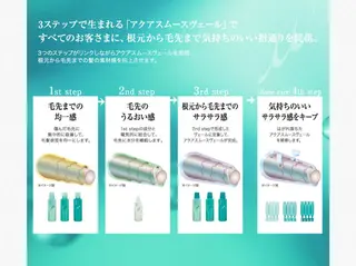 ロング カラー パーマ 小田 莉加子のヘアスタイル