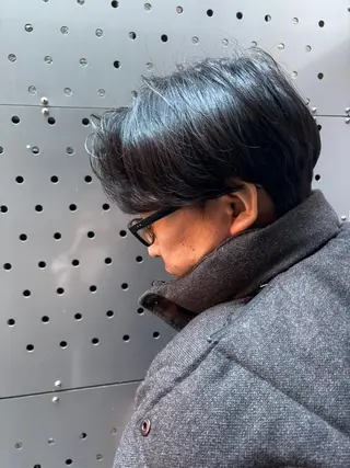 ショート パーマ メンズ mellow men 's MIZUKIのヘアスタイル