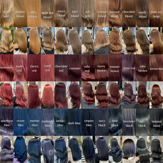 カラー グレージュ/ベージュ 透明感カラーYUTAのヘアスタイル