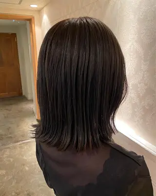 ミディアム 髪質改善／美髪矯正 林田和真のヘアスタイル