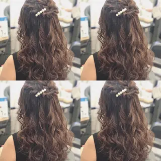 ミディアム ヘアアレンジ 🌷MAYU 🌷のヘアスタイル