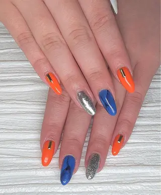 ロング ネイル 🦋Kiyomi. 🦋のネイルデザイン