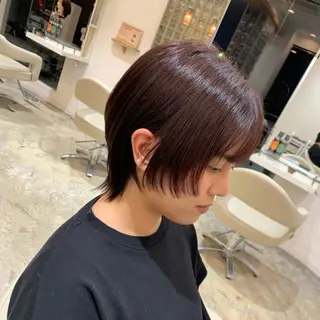 ショート 佐藤 優里のヘアスタイル