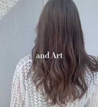 パーマ and Artのヘアスタイル