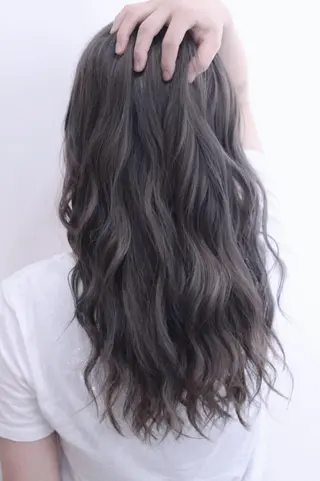 ロング カラー チビ編み込みエクステ シールEXどぅ〜すのヘアスタイル