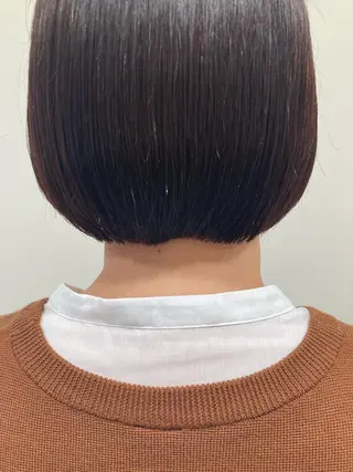 ショート カラー ヘアアレンジ AffECTION大曽根所属・柳実帆/おさまるボブ /ジャニオタ美容師のヘアスタイル