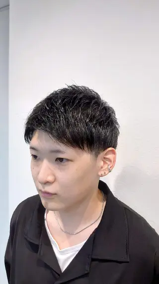 ショート Ryusei所属・【メンズカット】専門 ＴＥＲＵのヘアスタイル