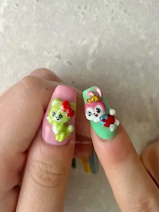 ネイル AURA nailartのネイルデザイン