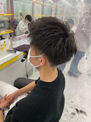 メンズ 横浜メンズパーマ🔥 大野賢人のヘアスタイル