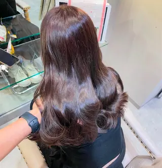 ロング 🤍艶髪韓国ヘア🤍 Rikoのヘアスタイル