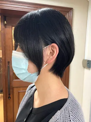 ショート カラー ヘアアレンジ maoブリーチ無し 似合わせカラーのヘアスタイル
