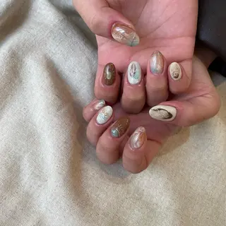 ネイル revia所属・ERI Nailistのネイルデザイン