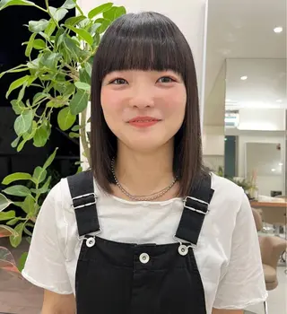 ミディアム 似合わせカット🫧 /パーマRINAのヘアスタイル