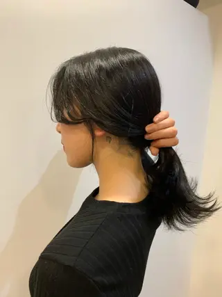 ミディアム カラー 韓国🇰🇷髪質改善 Chisaki치사키のヘアスタイル