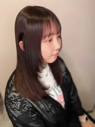 セミロング グラースアンジュ浦和ワシントンホテル店所属・新井 愛佳のヘアスタイル