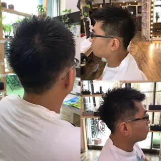 ショート メンズ 赤羽、髪質改善サロン 吉野リョウスケのヘアスタイル