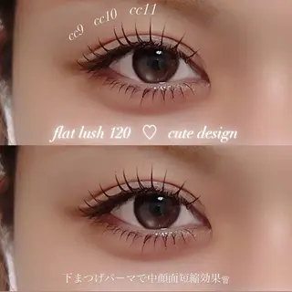 マツエク・マツパ MOOR／ nanamiのマツエク・マツパデザイン