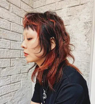 ミディアム 平田 秋月のヘアスタイル