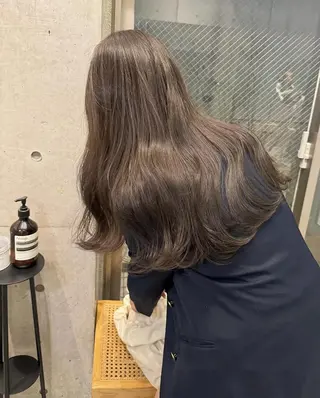 ロング 🎀韓国/艶髪/暗髪 🎀 柚月🫧立川駅のヘアスタイル