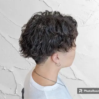 メンズ パーマ Russo(ルッソ)所属・こにし/蒲生四丁目 /髪質改善/スパのヘアスタイル