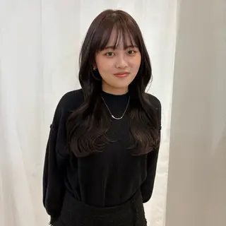 ロング カラー yukari🌷名駅 ＊大人かわいい艶髪のヘアスタイル