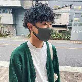 ショート メンズ特化美容師 ハスイルイのヘアスタイル