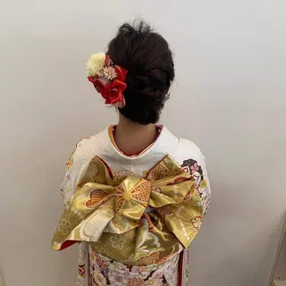 ヘアアレンジ march merryのヘアスタイル