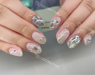 ネイル 神田 ココナッツのネイルデザイン