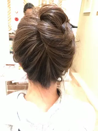 ロング カラー 神野 雅樹のヘアスタイル
