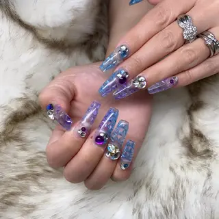 ネイル 小尾 栞のネイルデザイン