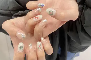 ネイル 大阪福島韓国束感まつ げ Sayaka🤍のマツエク・マツパデザイン