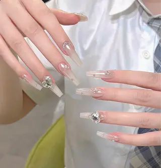 ネイル 花花 ネイルサロンのネイルデザイン