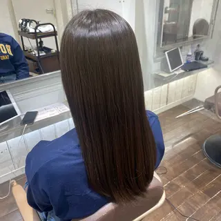 セミロング パーマ 【ヘアセット/美眉】 吉川玲のヘアスタイル