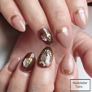 ネイル ミディアム ☺︎山部 志麻☺︎のネイルデザイン