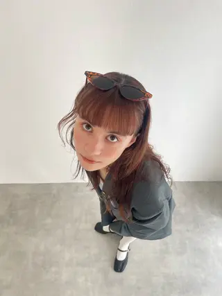 ロング 井上 ほのかのヘアスタイル