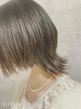 ショート ank classic hair【アンククラシックヘアー】所属・バレイヤージュ ハイライト　齋藤祐哉のヘアスタイル
